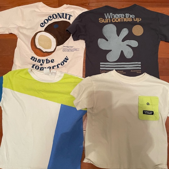 Zara bundle 4-5T tshirts - Picture 1 of 1